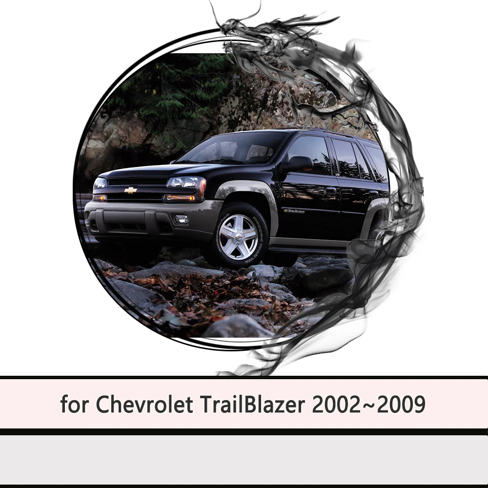 for Chevrolet TrailBlazer 2002~2009 2003 2004 2005 2006 Mudguards Mudflaps Fender Mud Flap Splash Mud Guards Cover Accessories