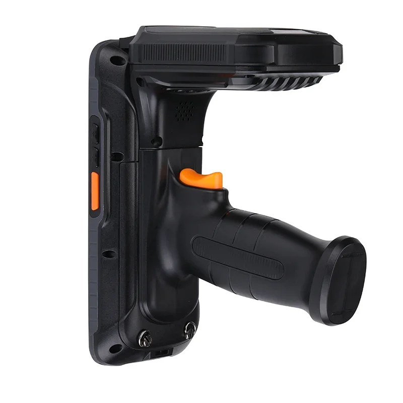 Stocked 5.5inch Touch Screen UHF PDA Scanner Mobile Data Collector Android 11 Rugged Handheld Terminal With 2D Barcode Scanner