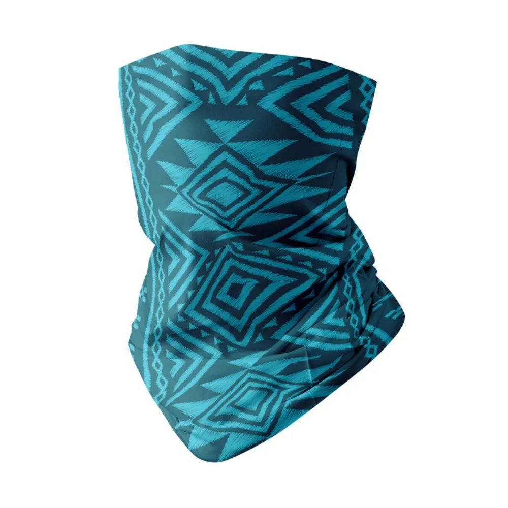 Ice Silk Fabric Ice Silk Sunscreen Seamless Headscarf Bandana Sports Sunscreen Ice Silk Muffler Seamless