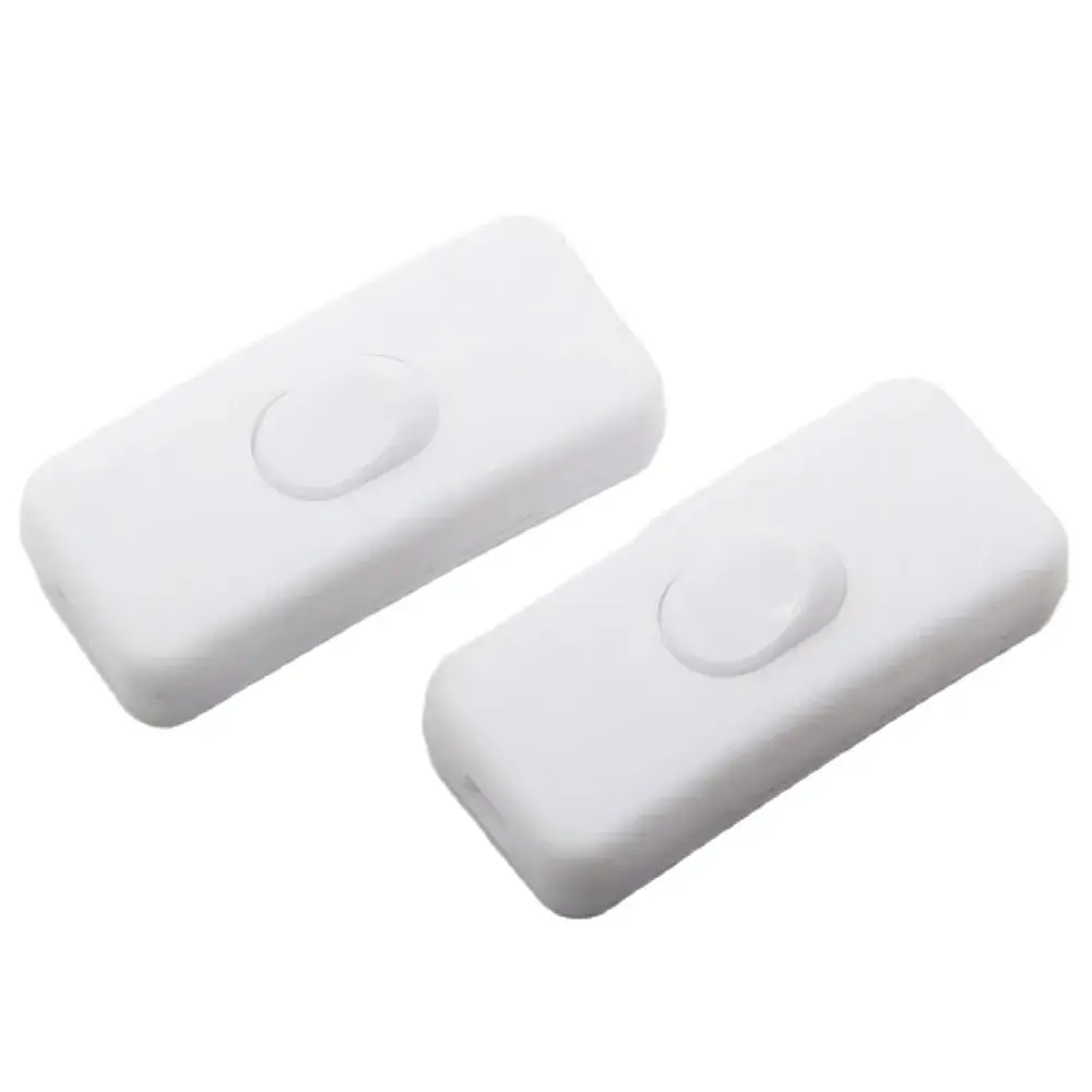 Macho para fêmea cabo USB com interruptor, ligar e desligar o interruptor, Extensão Toggle para USB Light Fan, LED Strip Power Line, 1pc