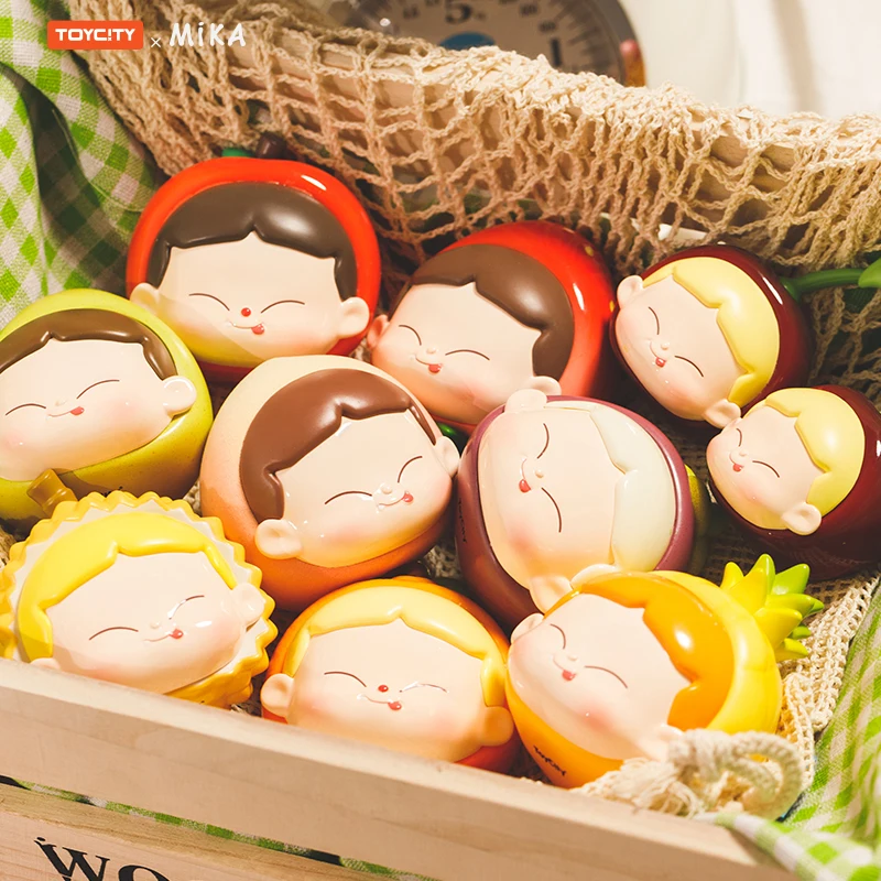 

Toycity “MIKA Fruit Vitamin C”original Cute Cartoon Blind Box Toys Collection Action Figure Ornament Random Mystery Box Gifts