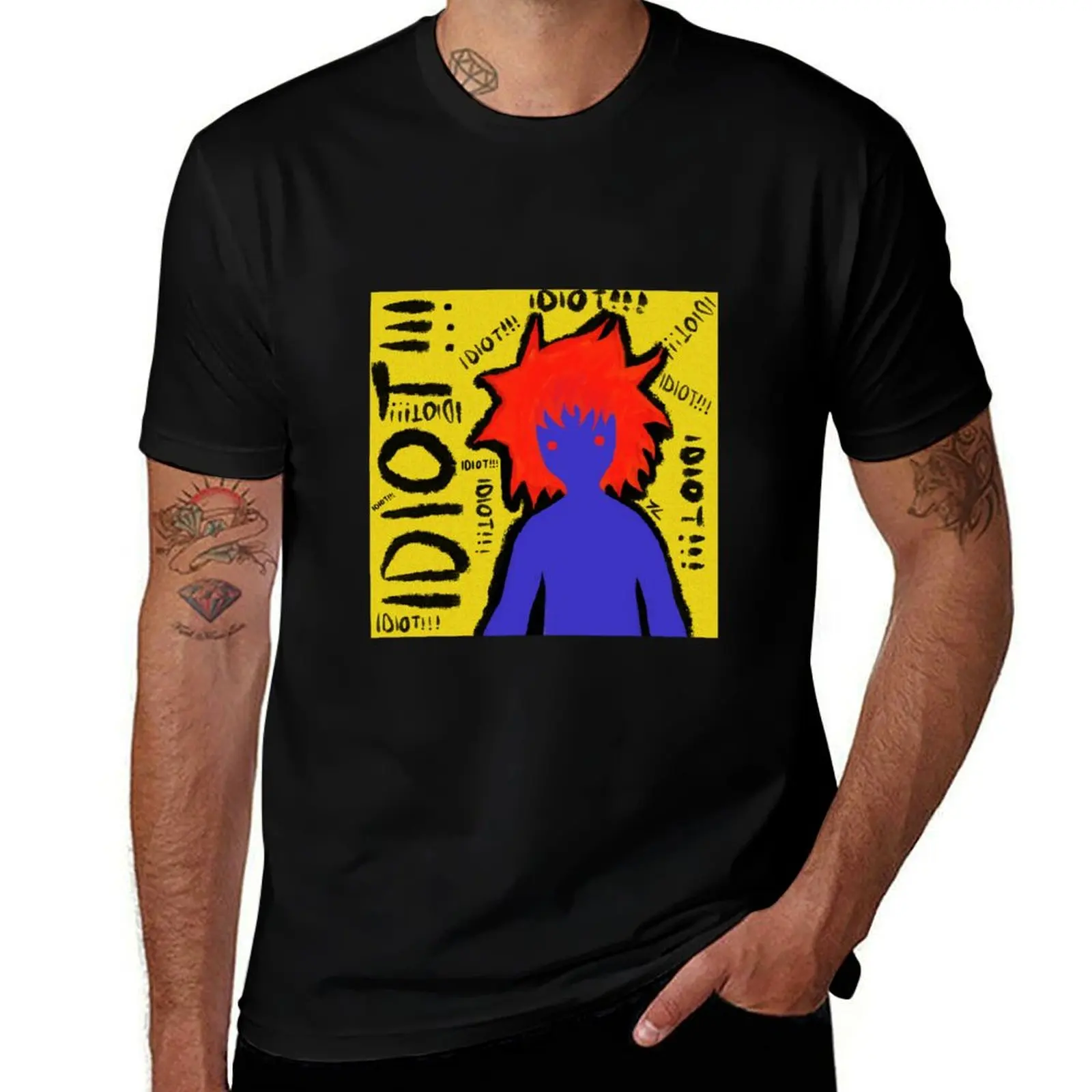 idiot T-Shirt t shirt man designer T-Shirt
