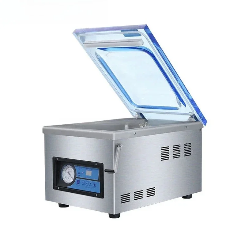 

Hot Selling HVC-260T/1A Multi-functional Single Chamber Kitchen Food Vacuum Sealing Sealer Machine Automatic Vacuum Machine