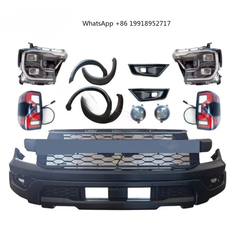 

New Arrival Stocked Car Front Bumper for Ranger XL XLS Upgrade to Ranger 2022 Raptor JJ598