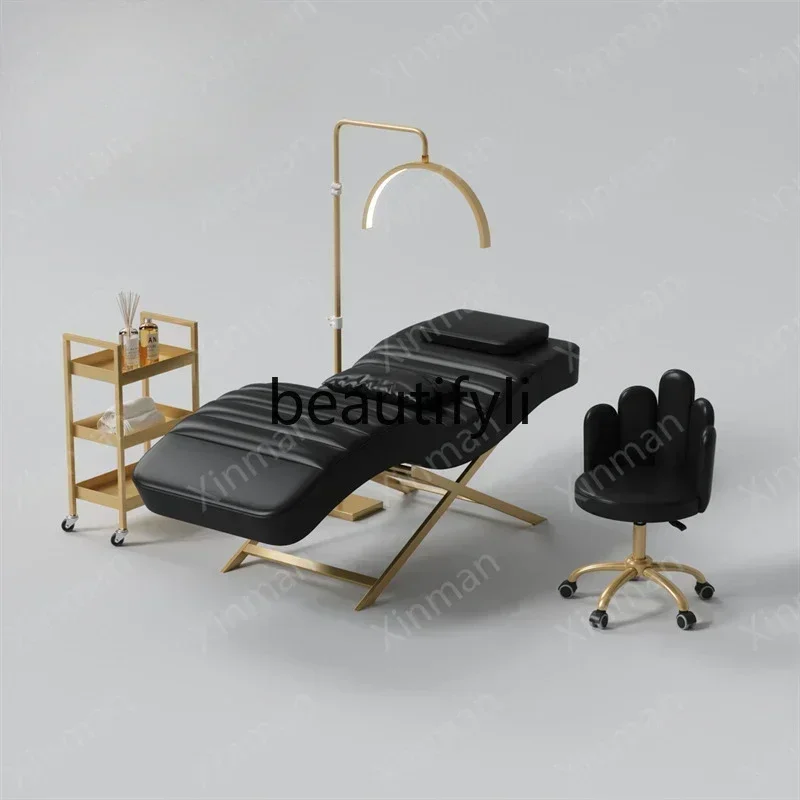 cn8350 ss جديد سرير تجميل مريح كرسي الترفيه سبا تدليك سرير الأذن سرير s8350