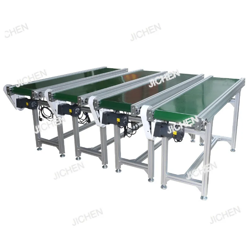 ZCC Belt Assembly Line, Aluminum Alloy Small Conveyor Belt Packaging Injection Molding