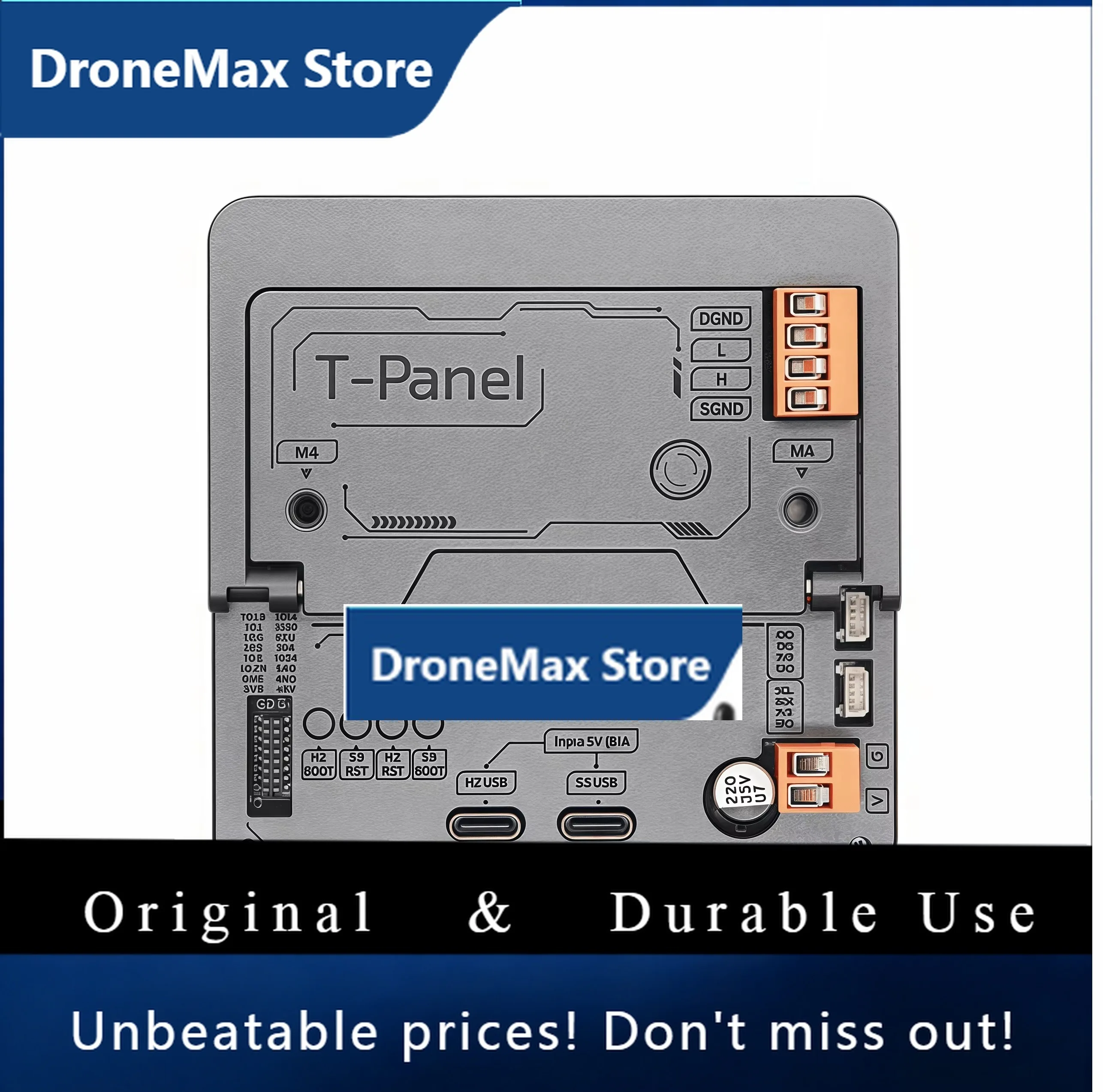 DroMaLILYGO® T-Panel S3 ESP32-S3+ESP32-H2+RS485/CAN Programmable Development Board