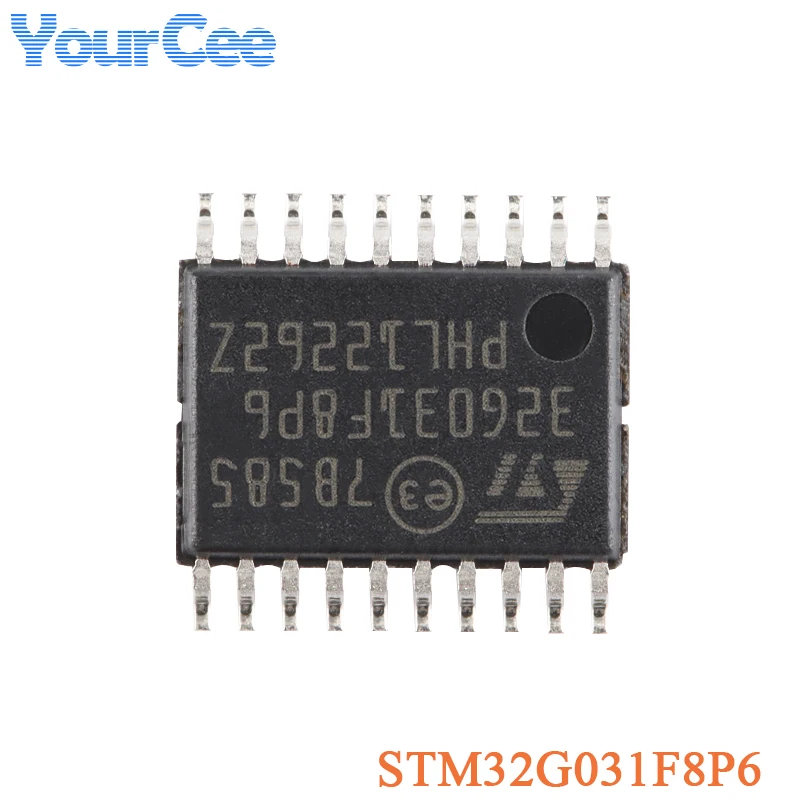 STM32G031F8P6 STM32G031F6P6 STM32L011F4P6 Microcontroller-MCU TSSOP-20 ARM Cortex-M0+ 32-bit STM32G031 IC Integrated Circuit