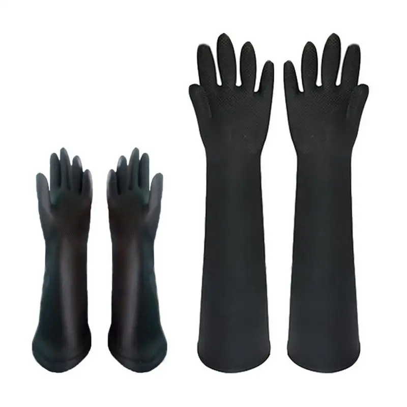 

Cat Bathing Gloves Bite Proof Reinforced Leather Mittens Multifunctional Welding Waterproof Handling Gloves Sturdy Tool Suitable