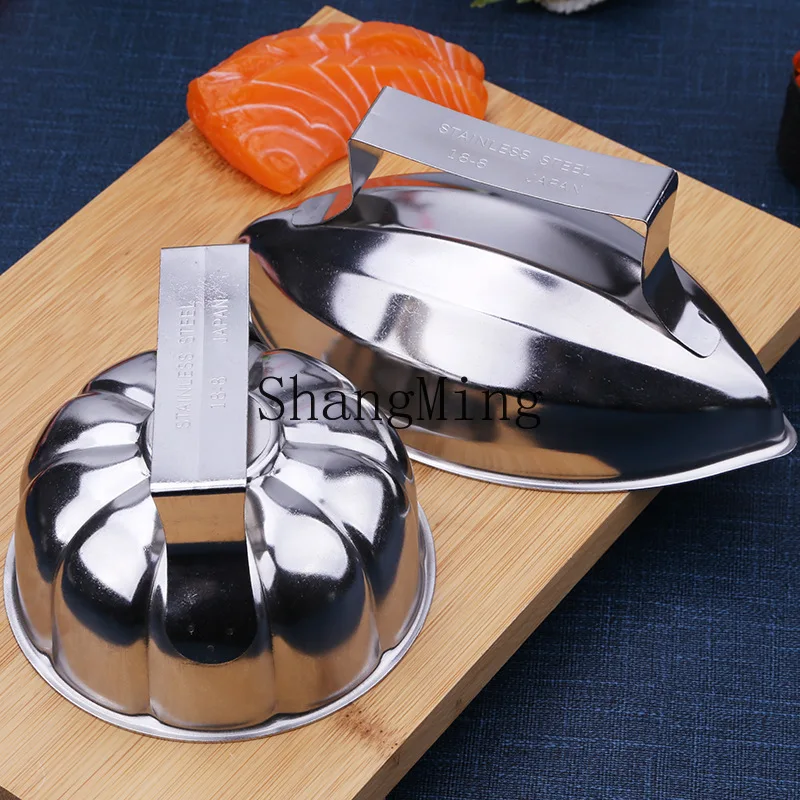 

PYH304 stainless steel papaya pumpkin type egg-wrapped rice mold sandwich rice ball restaurant fried rice mold