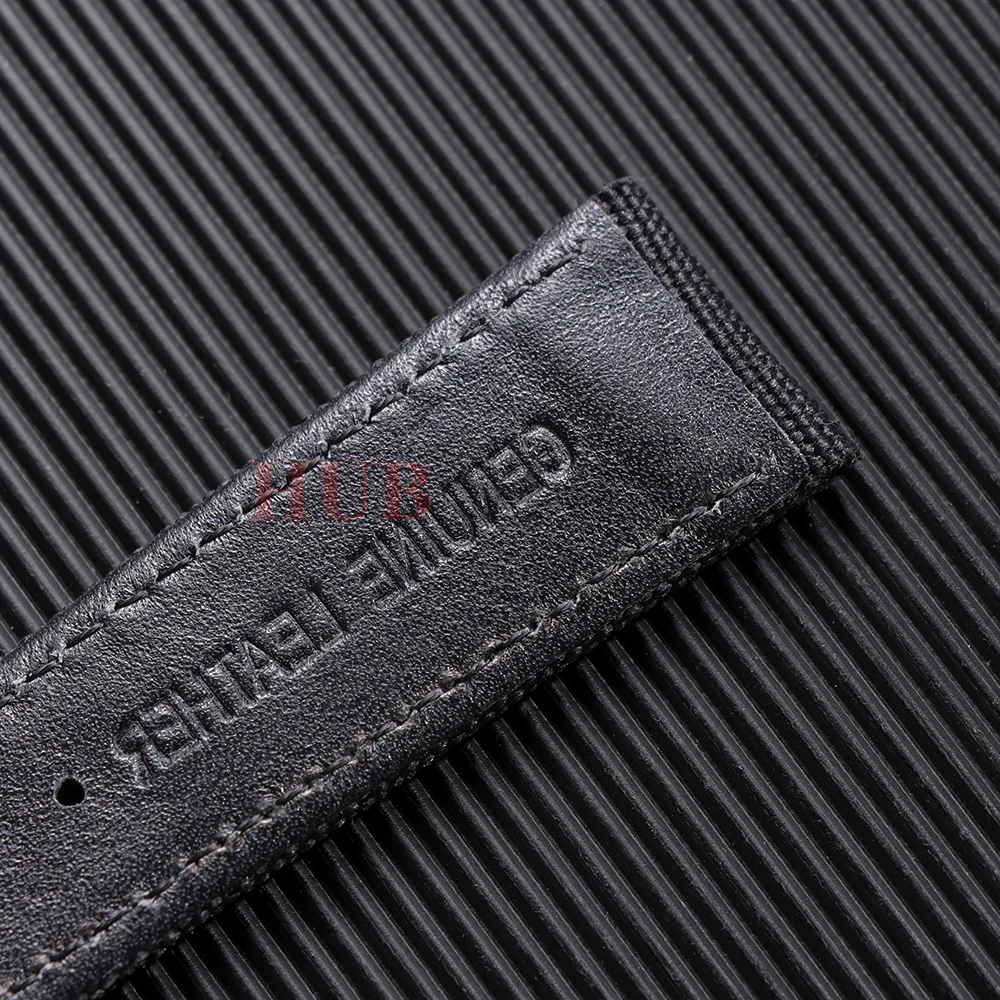 20mm 22mm Canvas Leather Watchband for Omega Seamaster 007 300 AT150 Speedmaster Nylon Strap for Men Women Waterproof Bracelet