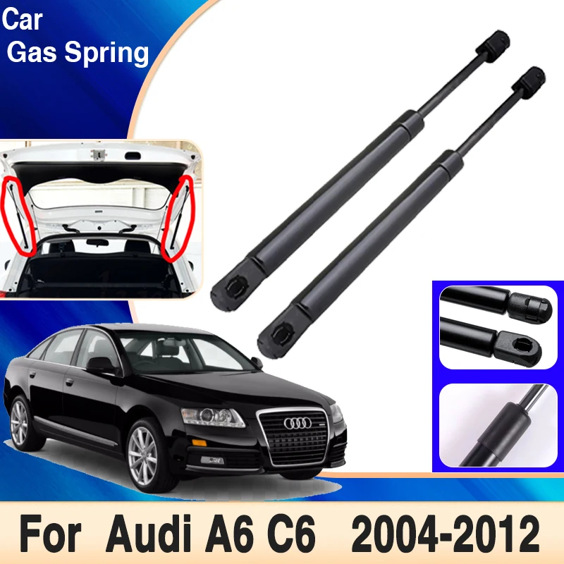 

For Audi A6 Accessories A6L RS6 C6 Sedan 2004~2012 2008 2010 Car Trunk Tailgate Gas Strut Shock Strut Lift Supports Accessories