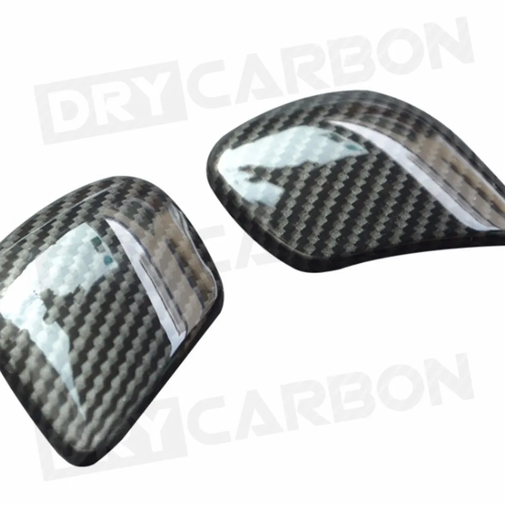 For Volkswagen VW Golf Polo Beetle Passat CC Scirocco Lavida LHD Gear Shift Knob Head Trim Cover Plate Car Carbon Look Stickers - view 2