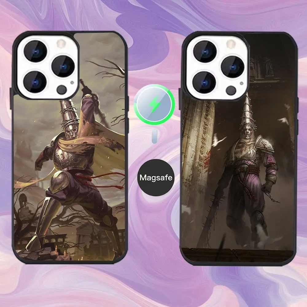 

Game B-Blasphemous Phone Case For iPhone 16,15,14,13,12,11,Pro,Max,Plus,Mini,Magsafe,Magnetic Wireless Charging Case