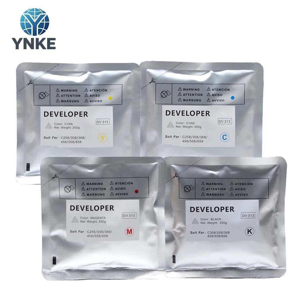 

1Set Original DV313 Developer Powder For Konica Minolta Bizhub C258 C308 C368 C458 C558 C658 Imports Japan Developer 250g