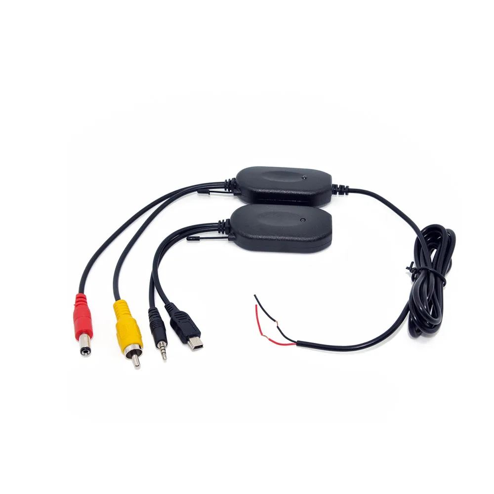 

Transmitter Receiver for Car Wireless Receiver GPS Wireless Transmitter Receiver Portable Reversing Camera 2.4G Wireless RCA 12V