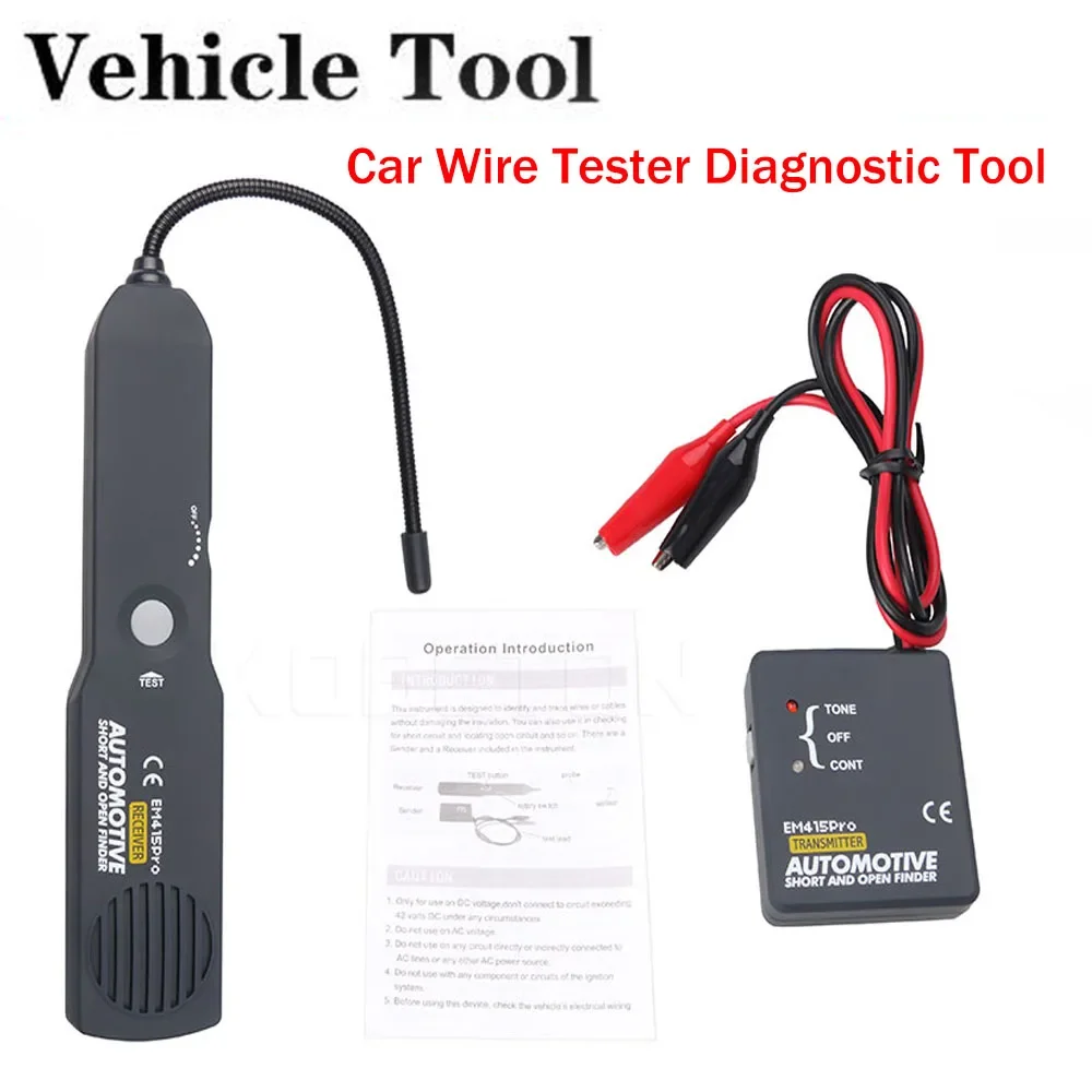 

A++ Care Automotive Short and Open Finder EM415PRO Car Short Circuit Detector Car Repair Tool Detector Track The Cables or Wires