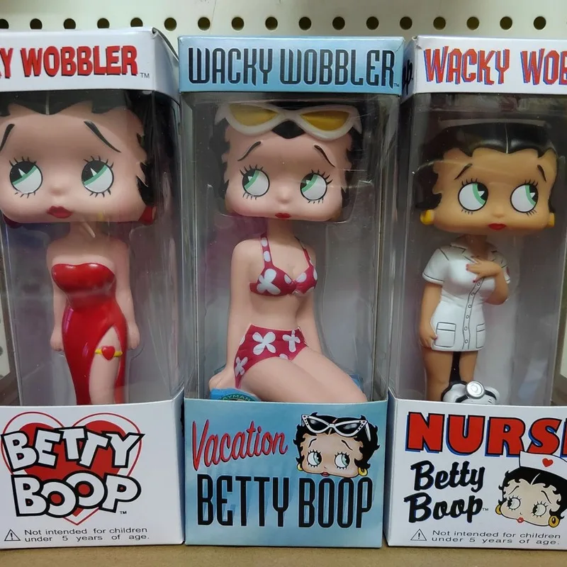 

In Stock Anime Figure Popeye The Sailor Man Sexy Betty Bobblehead Mr. Peanut Kfc Pvc Statue Action Toy Collectible Gifts ﻿