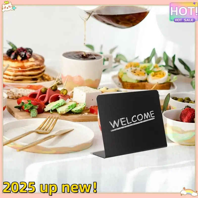 20Pcs Table Signs Food Board Buffet Party Labels Message Blackboard Chalk Table Display Price Tabletop Easy Install Easy To Use