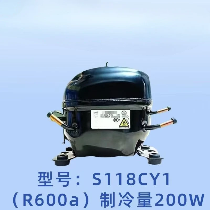 Cooling Compressor for Fridge Freezer Cake Showcase, Support R600a R290 R134a Refrigerant