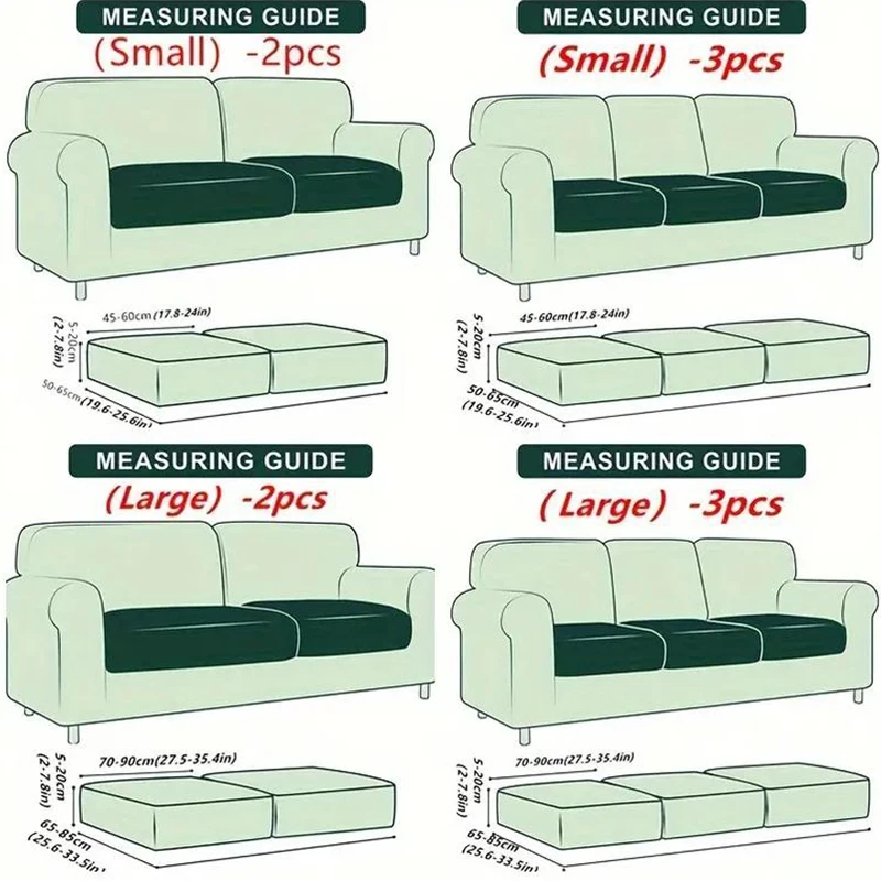 2/3 stücke Couch bezüge Stretch kissen bezüge Sofa Sitzkissen Schon bezug Kissens chutz für Schlafzimmer Büro Wohnzimmer Home Dec