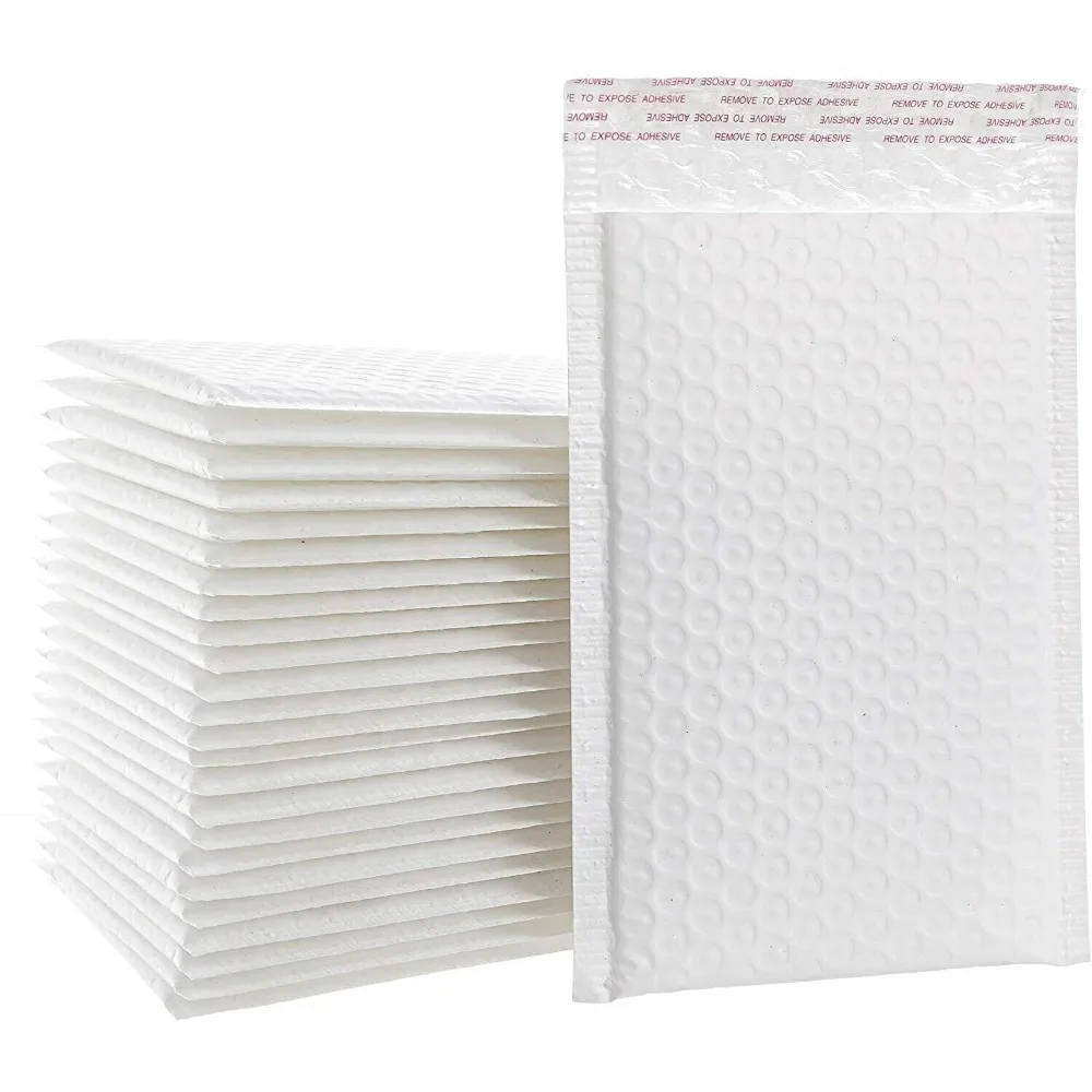 500 #0 6x10 Poly Bubble Padded Envelopes Mailers Bags Inner 6x9