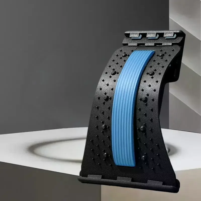 1 قطعة جهاز مهدئ الظهر القطني تمتد العمود الفقري القطني تخفيف ضغط الأعصاب تدليك مغناطيسي فقرات قطنية مصحح الظهر #3