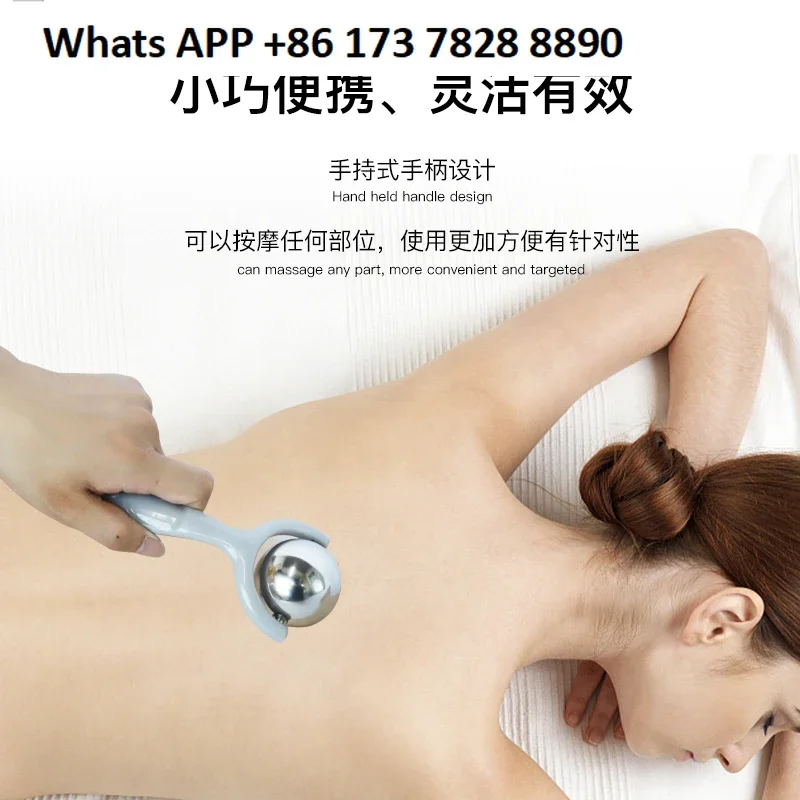 

Theratools Ice Massage Rolling Ball Фасціальный мяч Ручной роликовый реабилитационный роликовый массажный мяч Спорт