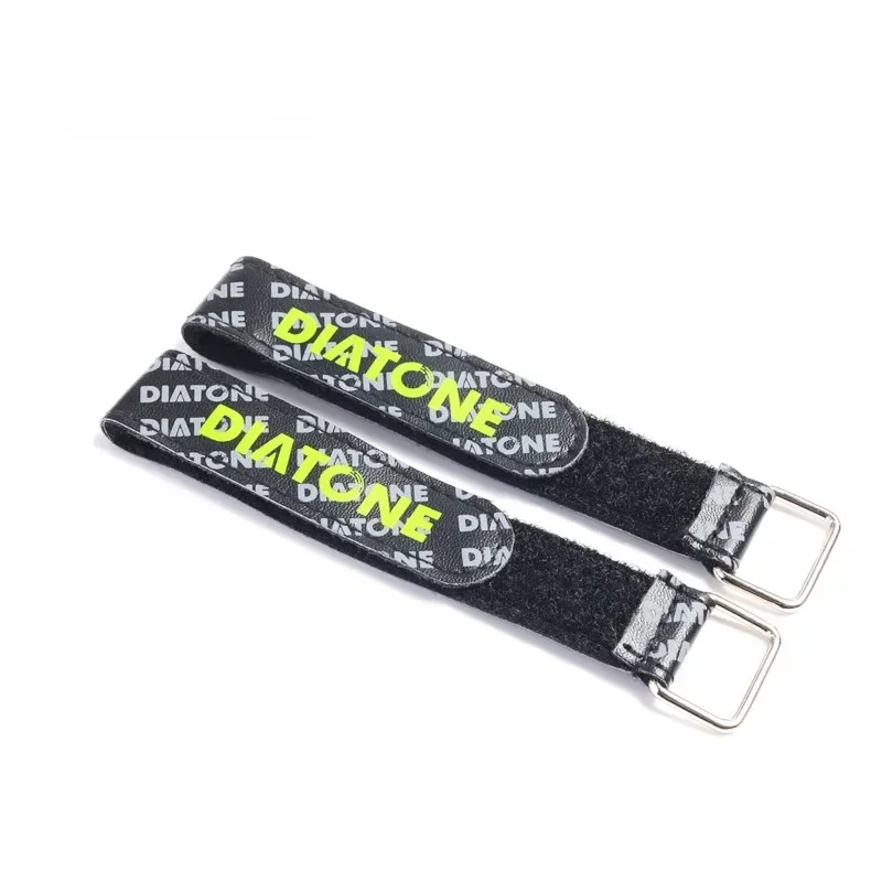 2pcs Diatone Leather Battery Strap Tie with Wear-Resistant Iron Buckle Width 10mm 12mm 20mm For 2-6S Lipo RC Racing Drones Parts