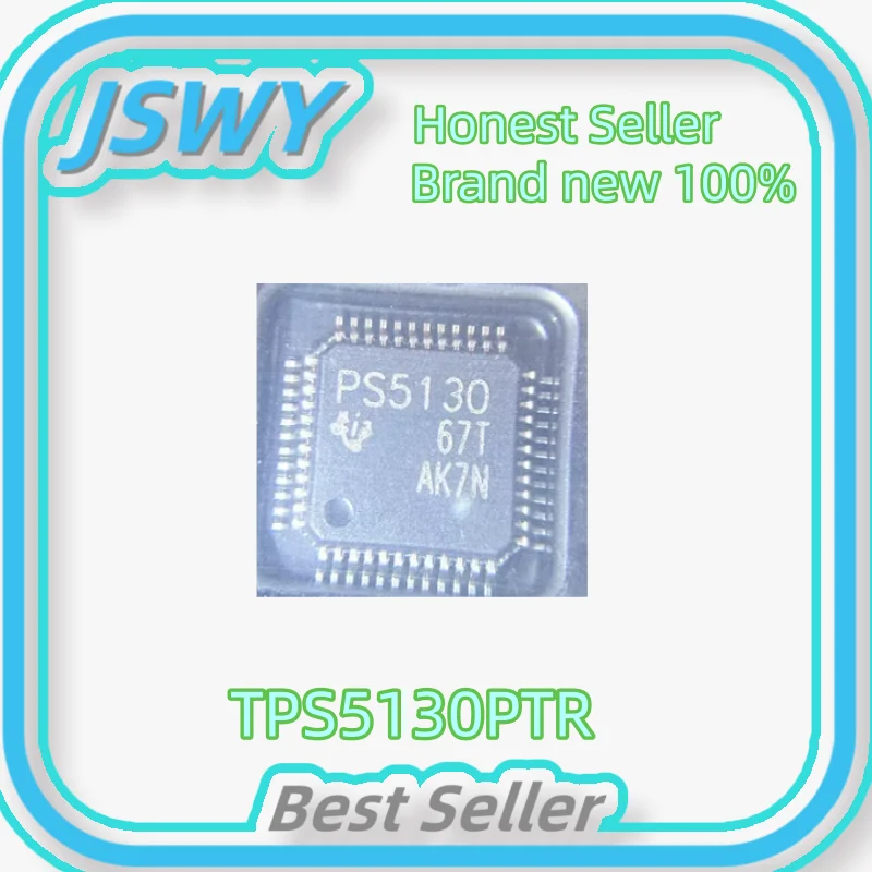 (2/20 pieces) New 100% PS5130 TPS5130PTR Package QFP-48 Voltage Regulator Chip Original Electronics Integrity First Delivery