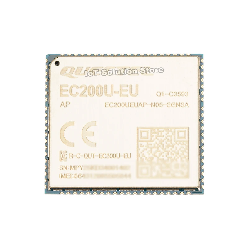 

Quectel EC200U-EU for Europe Region/Operator 4G LTE Cat.1 Module 10Mbps/5Mbps EC200UEUAP EC200UEUAP-N05-SGNSA