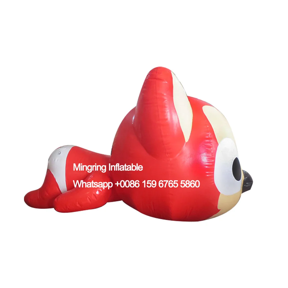 Giant Inflatable Red Fox for Event Advertising, Mascot