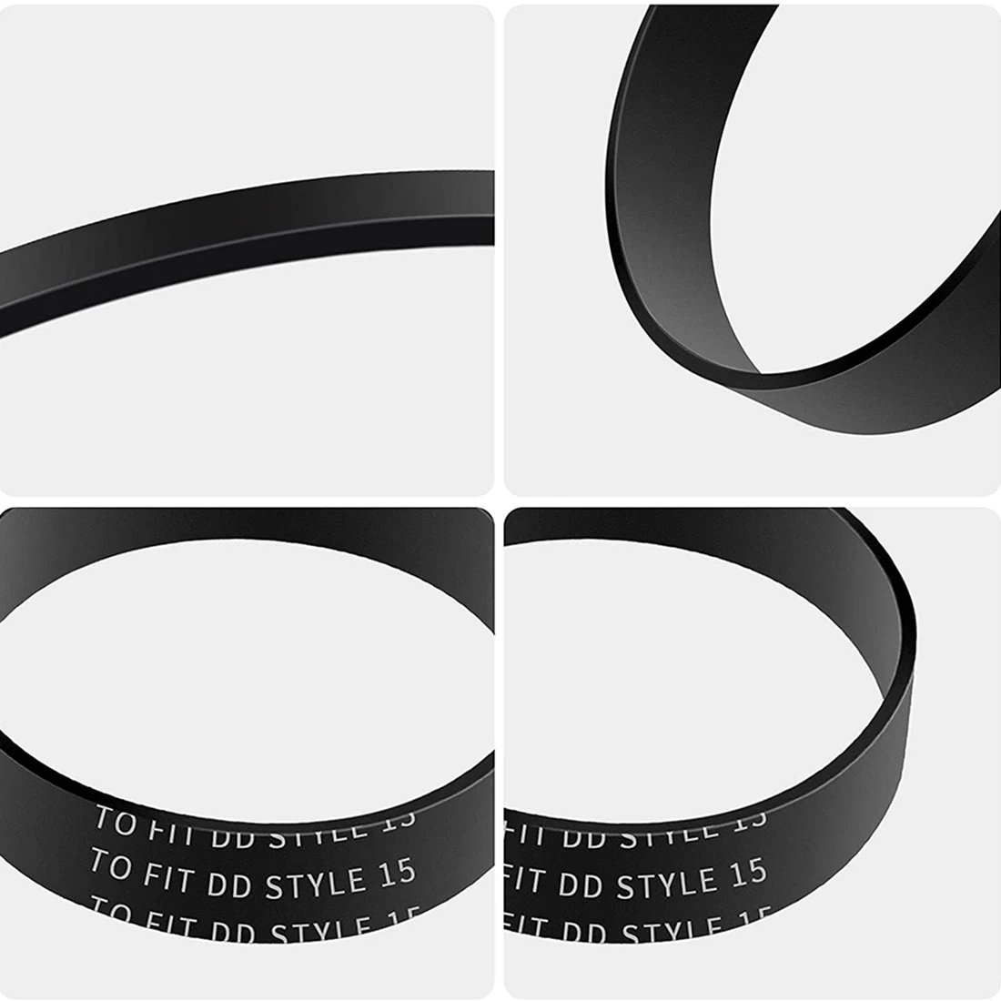 Cintura zigrinata di ricambio per aspirapolvere da 6 pezzi compatibile per aspirapolvere verticale Dirt Devil Style 15, HOT