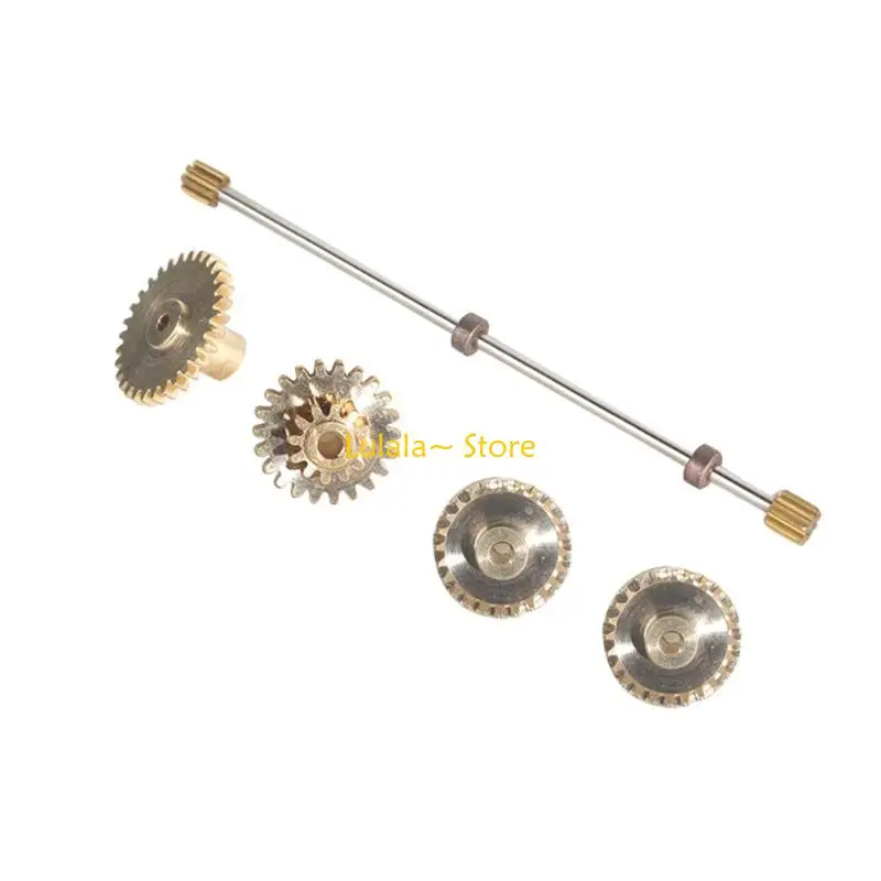 

Y4QA Metal Gear with Accessories Upgrade Kits Improves Durability for 1/28 Remote Control Drift Car Model Vehicle Part