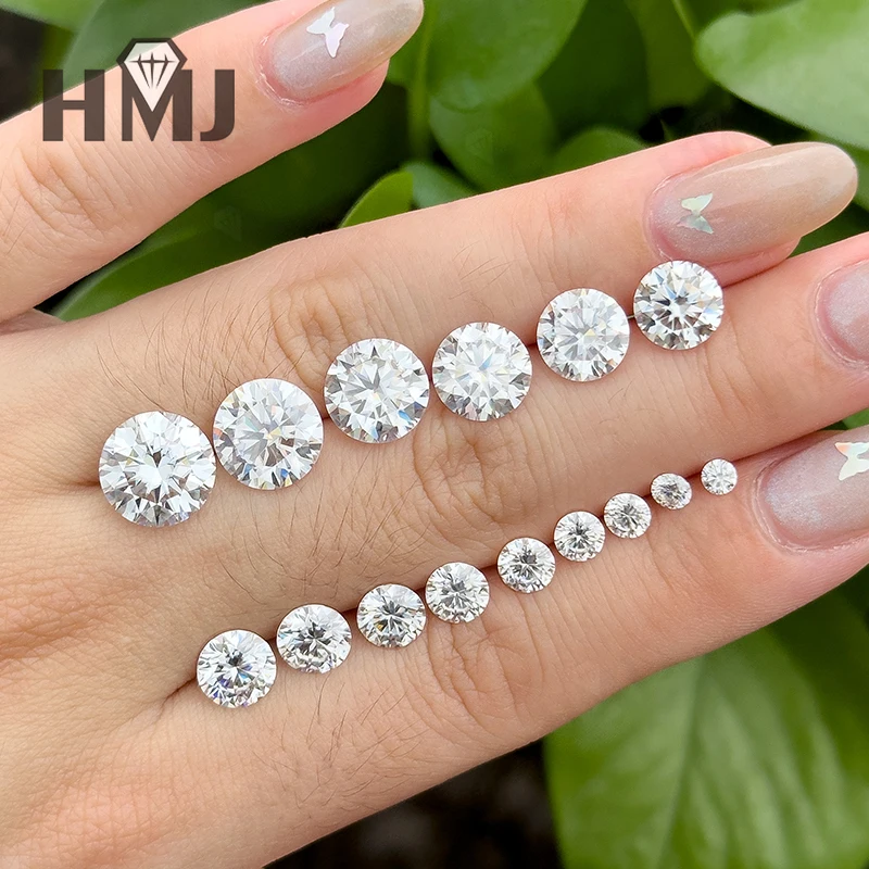 

HMJ Муассанит Алмаз круглой формы D Цвет VVS1 Прозрачность 0,1-13CT с сертификатом GRA Усовершенствованные материалы для изготовления ювелирных изделий Подвески