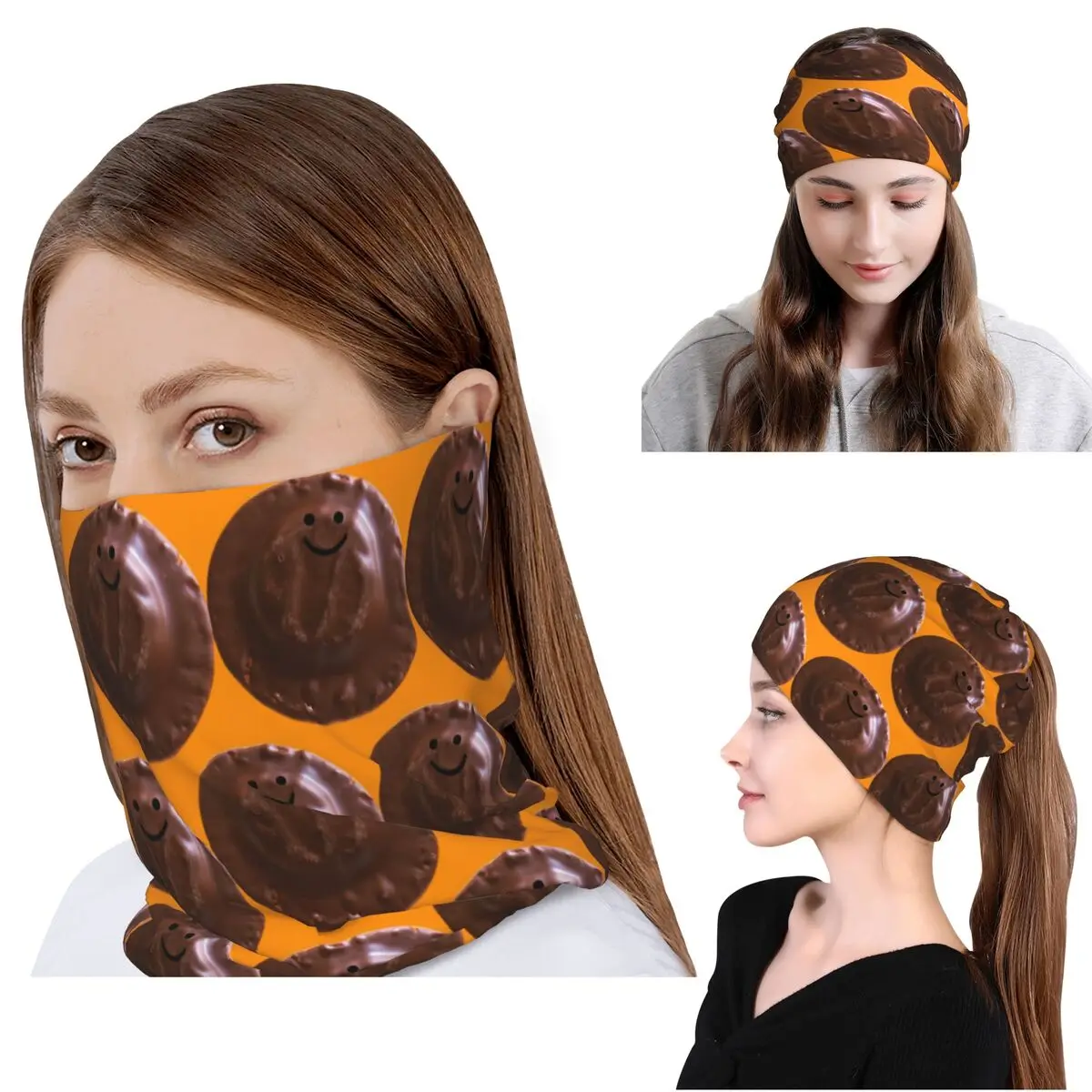 

Gerald The Jaffa Cake (large) Bandana Neck Cover Face Scarf Warm Balaclava Beanies Hat Unisex Adult All Season