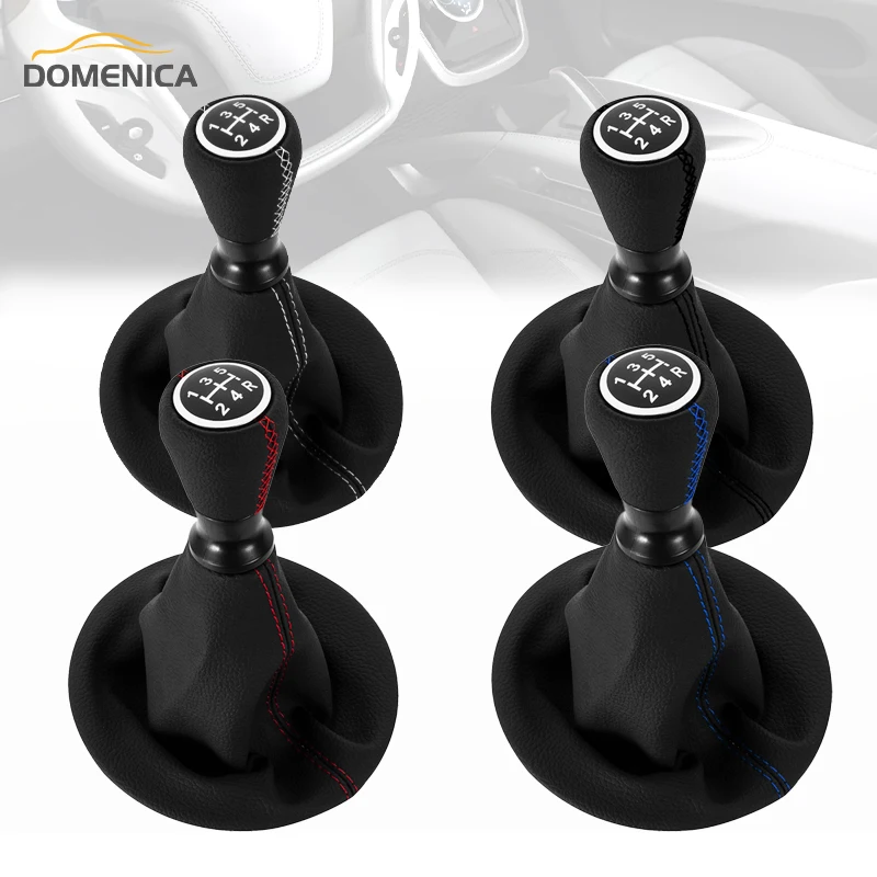 

Car Gear Shift Knob Lever Shifter Stick Gaiter Boot Cover PU Leather for Citroen Berlingo III MK3 for Peugeot Partner 2008-on