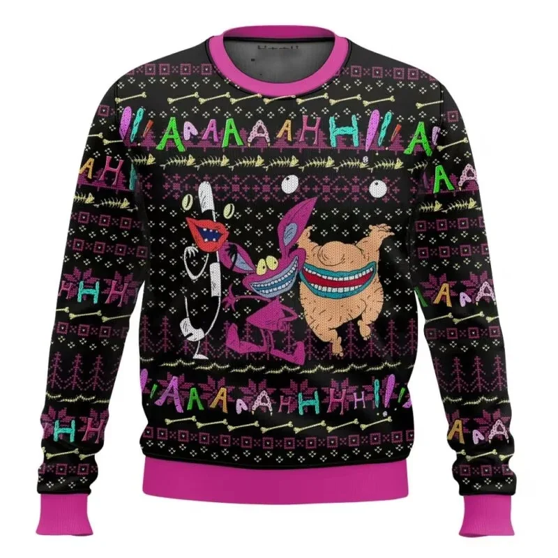 The Gorillaz Boys The Boys Ugly Christmas Sweater Cartoon Anime Women Men Pullover Top 2026 New Fashion Couple Hoodie Sweatshirt view 5