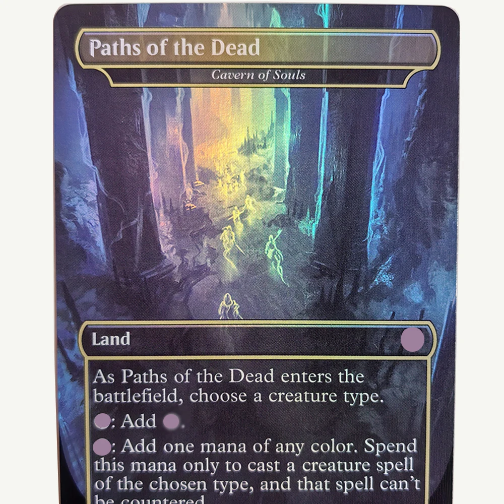 Custom Proxy FOIL Cards for Fun Land The Dead Marshes Balin S Tomb Helm S Deep Weathertop Dol Amroth Paths of The Dead LTC