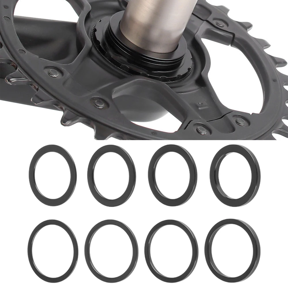 Bicycle Bottom Bracket Crank Washer 24/30mm BB86 91 PF30 BB30 Aluminum Alloy Integrated Hollow Crankshaft Gasket Bike Parts