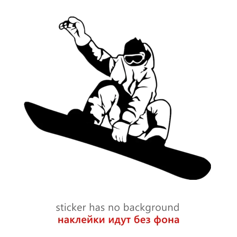 Car Sticker Snowboard Car Decal Waterproof Stickers on Car Truck Bumper Rear Window Vinyl Die Cut No Bg
