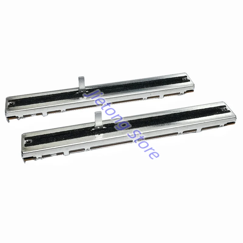 1pc Deslize Potenciômetro RSA0N1266000 10KDx2 Vocal Arte Mixer Dual Channel Fader 128mm 6 pinos 100MM Viagem