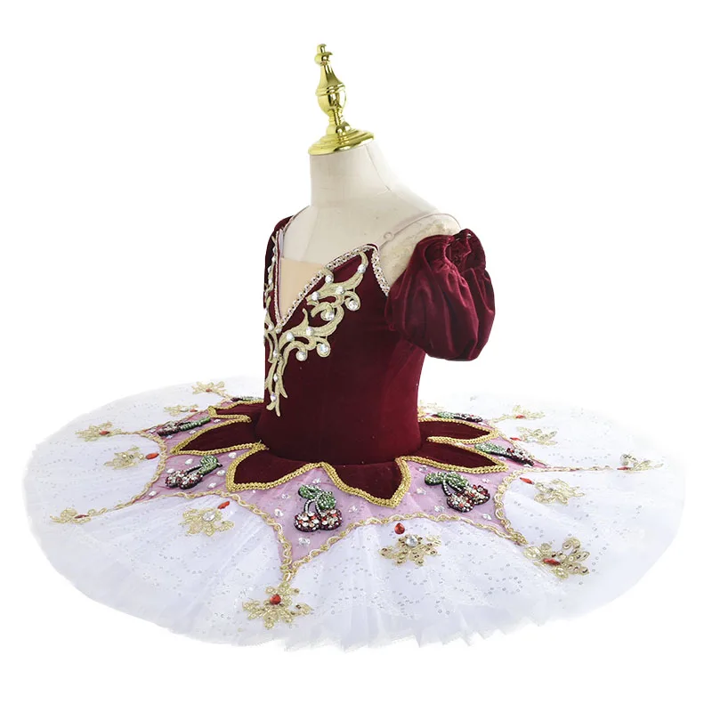 女の子用プロフェッショナルバレエスカート、白い羽根付きチュチュダンスドレス、大人用スワンレイクコスチューム、女性と大人用レオタード