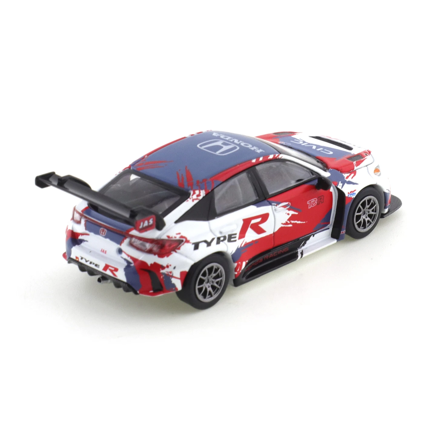 XCARTOYS POP RACE 1/64 HONDA Civic Type-R TCR (FL5) Auto Legering Motorvoertuig Diecast Metaal Model Kinderen Kerstcadeau Speelgoed voor Jongens