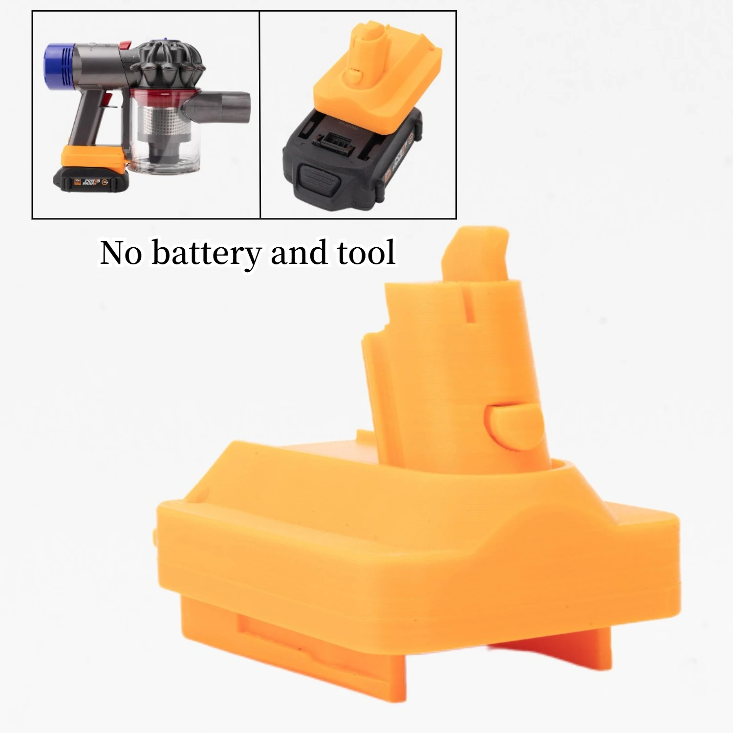 

Battery Adapter Converter for Worx 20V 6PIN Battery Series, Converts To Dyson V7 V8 Vacuum Cleaner Cordless Power Tool
