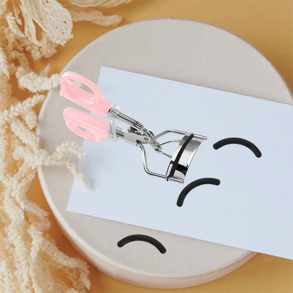 48Pcs Universal Eyelash Curler Pads Soft Silicone Rubber Refill Strips Compatible with Most Curlers Gentle on Lashes Voluminous