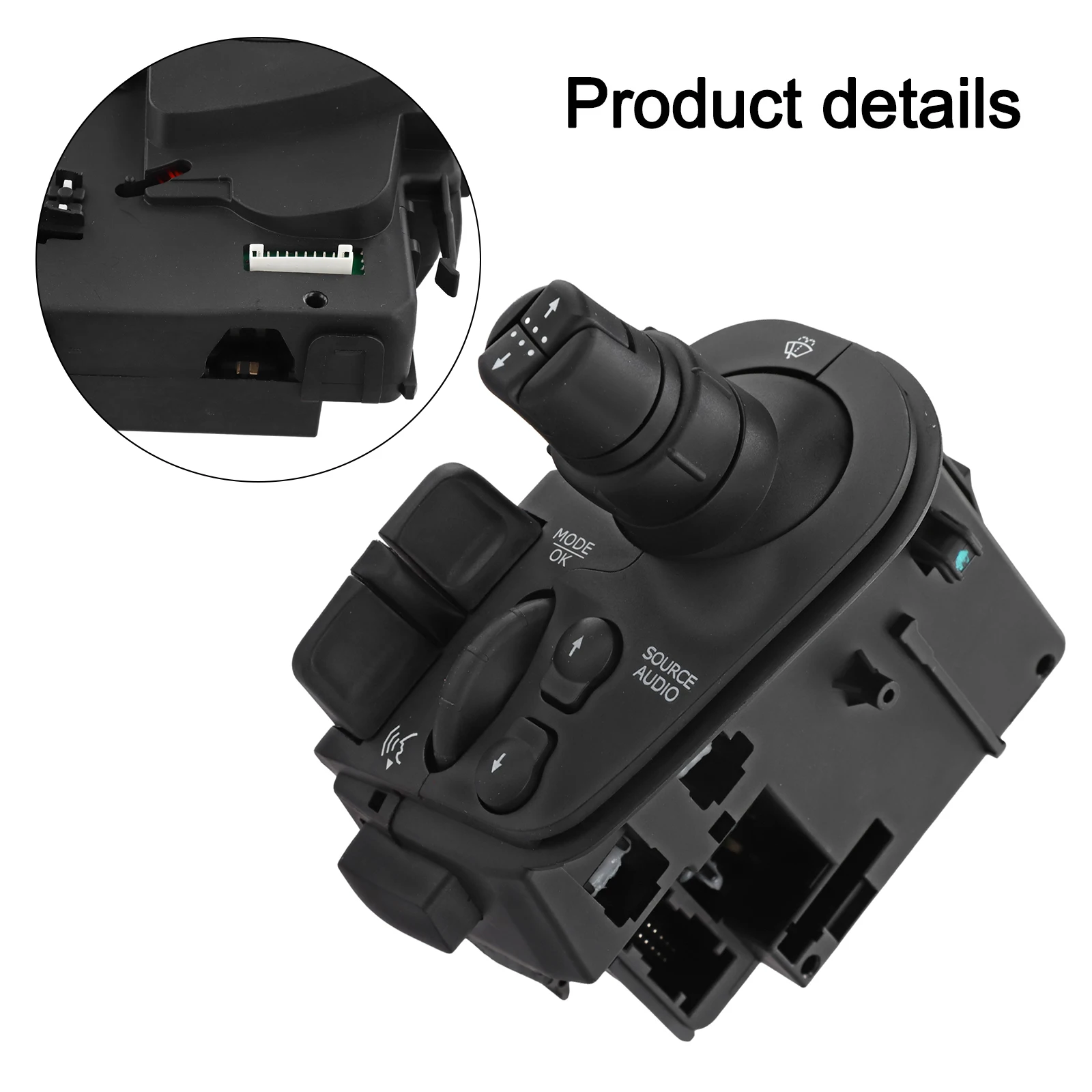 ملحقات السيارة، مفتاح ممسحة، ساق مثالية لمطابقة السيارة، المواد البلاستيكية، أداء مستقر، عملية سهلة التركيب #4