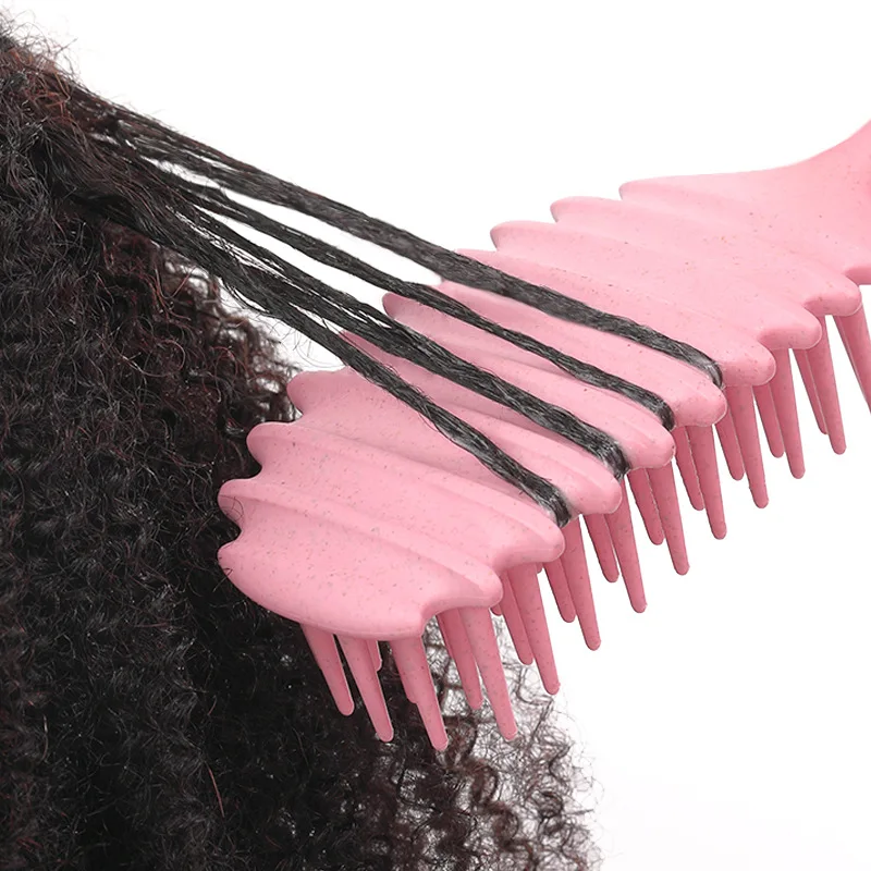 1PCS Curly Hair Definition Styling Brush Wrinkle Removal Hair Brush Entangled Wet Curly Hair Comb Styling Curly Hair Tool