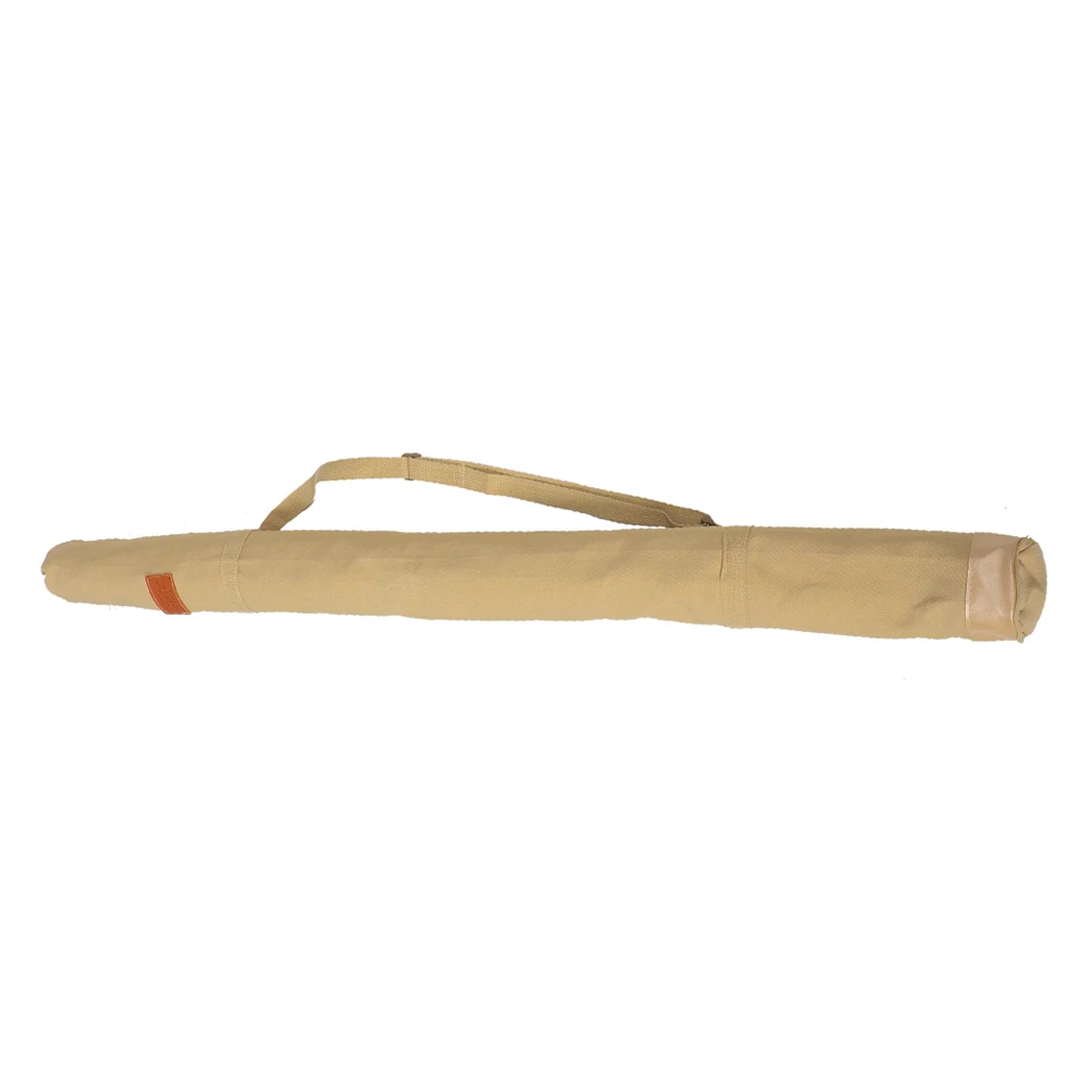 

Umbrella 1.2m Oxford Canvas Foldable Rod Fishing Pole Side Pocket Fishing Gear Organizer Portable Storage