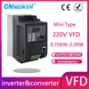 AC 주파수 인버터 출력 3 상 AC 모터 워터 펌프 컨트롤러, AC 드라이브 주파수 변환기, 5.5kw, 7.5kw, 220V, 380V 3